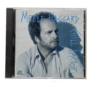 Chill Factor Merle Haggard CD Album Country Music Epic EK 40986 1987 Excellent